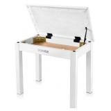 DONNER PIANO BENCH 21x13.2x18.2IN