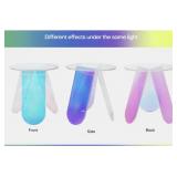 IRIDESCENT END TABLE 15.75x17.32IN