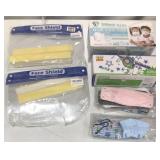 ASSORTED CHILDRENS FACE MASKS AND SHIELDS