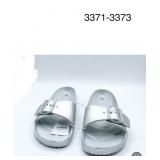 Sz 8 Shade & Shore slides silver