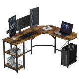 FUKIFUKI, L-SHAPED COMPUTER OFFICE DESKNO