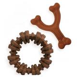 2 Pcs Nylabone Power Chew Textured Dog Chew Toys