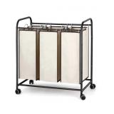 ETELI3-BAG LAUNDRY HAMPER 29.5IN X 16.5IN X