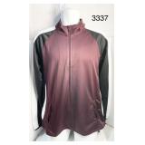 Sz L Champion Authentic Athletic-wear Top zipper