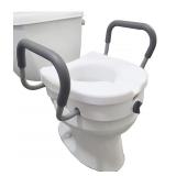 CAREX EZ LOCK RAISED TOILET SEAT 5IN