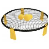 SPIKEBALL OUTDOOR ROUND NET GAME ONLY 2 BALLS