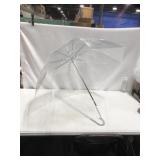 TRANSPARENT UMBRELLA34 IN. DIAMETER / 32 IN.