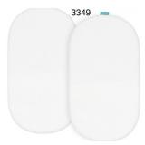 2Pk Sz 36'x16ï¿½ Cotton Biloban Bassinet Fitted