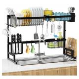 OVER THE SINK DISH RACK 24.5-33x21-24.5IN