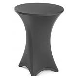 4 Pcs Stretch Fabric Table Cover - 30' Round,