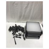 20 CUBE STORAGE SHELF SIZE 11.5X11.5 IN EACH