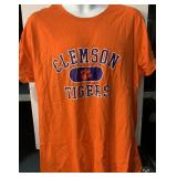 CLEMSON TIGERS T SHIRT XXLG ORANGE