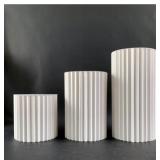 NYNELLY, FOLDABLE PAPER COLUMNS DISPLAY