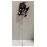 Metal Owl Garden Stake