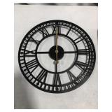 DECORATIVE WALL CLOCK, NEEDS BATTERIESUNTESTED