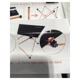 PORTNEER PORTABLE FOLDING TABLE SIZE 14X22 IN