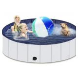 LAPEASY FOLDABLE DOG POOL 63x12IN