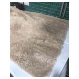 RUG BRANCH SOFT PLUSH RETRO PLAIN SHAG BEIGE AREA