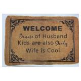 DOOR MAT 27IN X 17.5