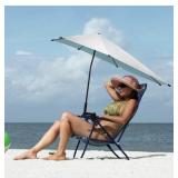 G4FREE, ADJUSTABLE BEACH UMBRELLA THAT ATTACHES