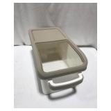 DOG FOOD STORAGE CONTAINER SIZE 16X9X7 IN