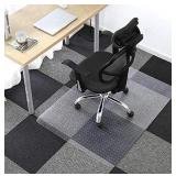 PLASTIC OFFICE CHAIR MAT 34 x43IN