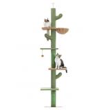 PAWZ, FLOOR TO CEILING CACTUS CAT TREE 95-108