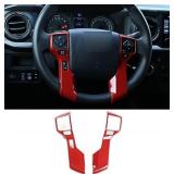 LLKUANG Car Steering Wheel Moulding Chrome Cover