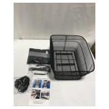 MKUERO REAR BIKE BASKET SIZE 12X15X7 IN
