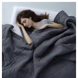 CZZZ COOLING WEIGHTED BLANKET 15LBS 42X72 IN