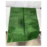 ARTIFICIAL TURF GRASS MAT APPROX 31X39 IN