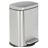 METAL TRASH CAN 12 x8IN