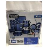 GRANITESTONE DIAMOND, 20 PC NON STICK ALUMINUM