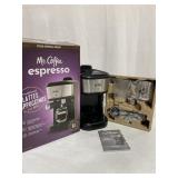 MR COFFEE ESPRESSO & CAPPUCCINO MACHINE (USED)