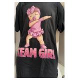 Team Girl T-Shirt Size XLG