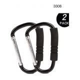 2 Pk Funbliss Stroller Hooks (Black)