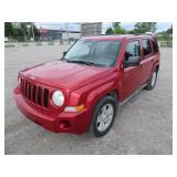 2010 JEEP PATRIOT 141587 KMS 2010 JEEP PATRIOT 141587 KMS