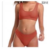 Sz M Burnt Orange High Waisted Bikini Sz M Burnt Orange High Waisted Bikini