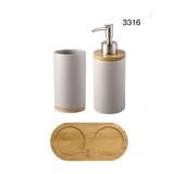 3 PC 10Creative Ceramic Bamboo Gargle Cup Wash 3 PC 10Creative Ceramic Bamboo Gargle Cup Wash