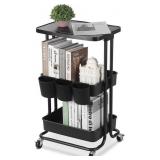 JOHGEE 3 TIER ROLLING CART JOHGEE 3 TIER ROLLING CART
