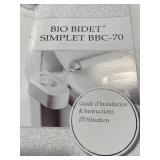 BIO BIDET BBC-70 UNTESTED BIO BIDET BBC-70 UNTESTED