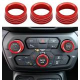 5 Pcs Thor-Ind AC Radio Knob Cover Compatible 5 Pcs Thor-Ind AC Radio Knob Cover Compatible
