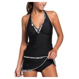 Uniarmoire Womens Two Piece Swimwear Ruffled Uniarmoire Womens Two Piece Swimwear Ruffled