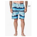 Sz M Kanu Surf Men's Victor Stripe Quick Dry Sz M Kanu Surf Men's Victor Stripe Quick Dry