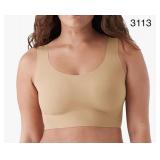 Sz L True & Co Womens True Body Scoop Neck Bra Sz L True & Co Womens True Body Scoop Neck Bra