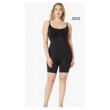 Sz S Spanx Women's Oncore Mid-Thigh Bodysuit black Sz S Spanx Women's Oncore Mid-Thigh Bodysuit black
