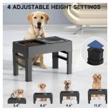 ELS PET ELEVATED DOG BOWLS SLOW FEEDER AND NO ELS PET ELEVATED DOG BOWLS SLOW FEEDER AND NO