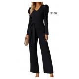 Sz XL women�s V neck long sleeve belted waist Sz XL women�s V neck long sleeve belted waist