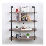 INDUSTRIAL PIPE WALL MOUNTED SHELF INDUSTRIAL PIPE WALL MOUNTED SHELF