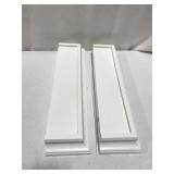 BALLUCCI FLOATING SHELF SIZE 14X3 IN PACK OF 2 BALLUCCI FLOATING SHELF SIZE 14X3 IN PACK OF 2